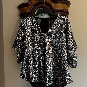 Sequin top